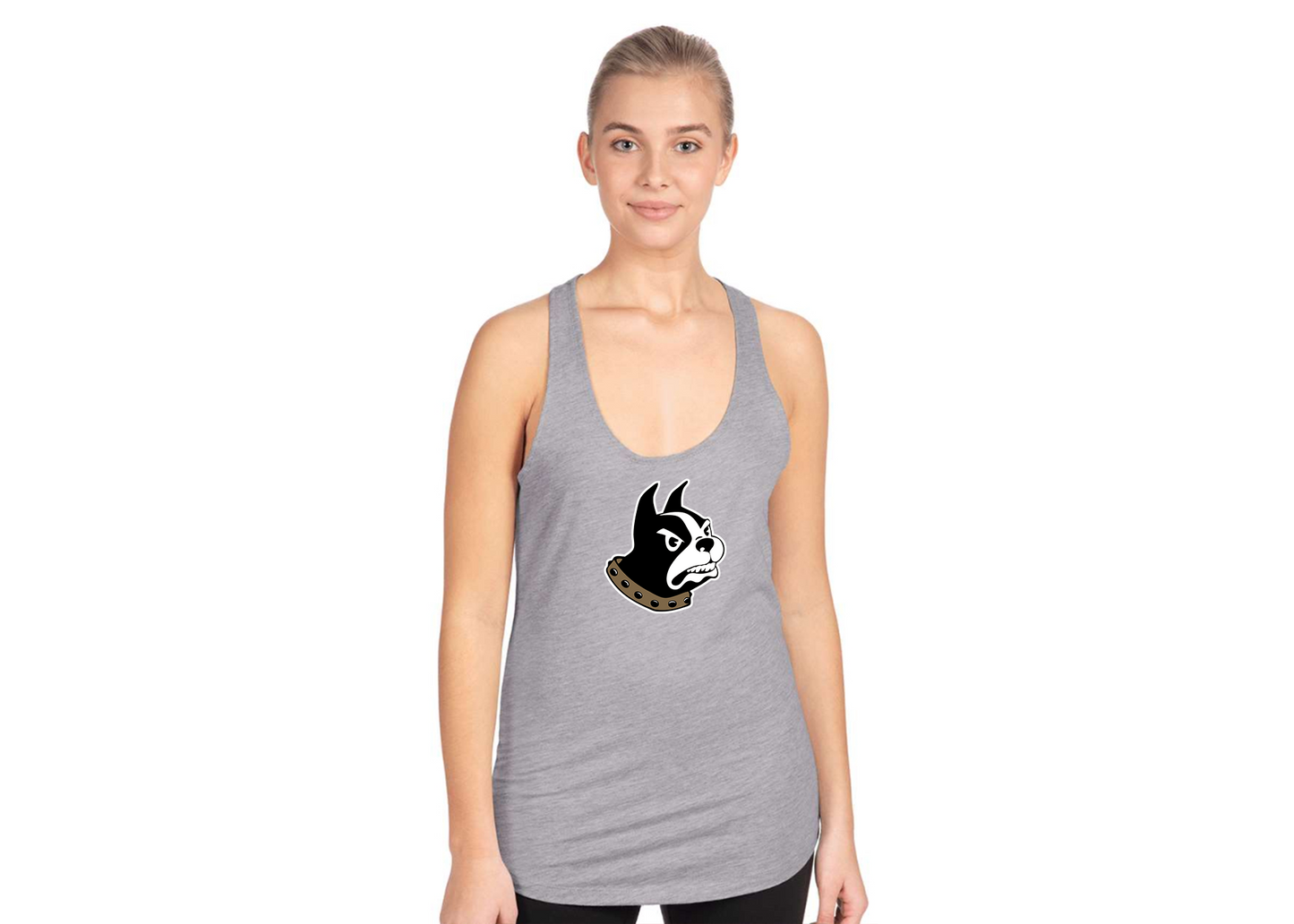 Women's Wofford Terriers Next Level Ideal Racerback Tank