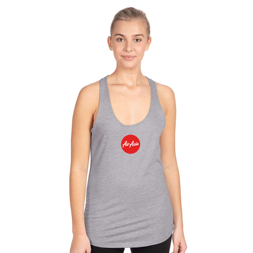 Women's Air Asia Logo Next Level Ideal Racerback Tank