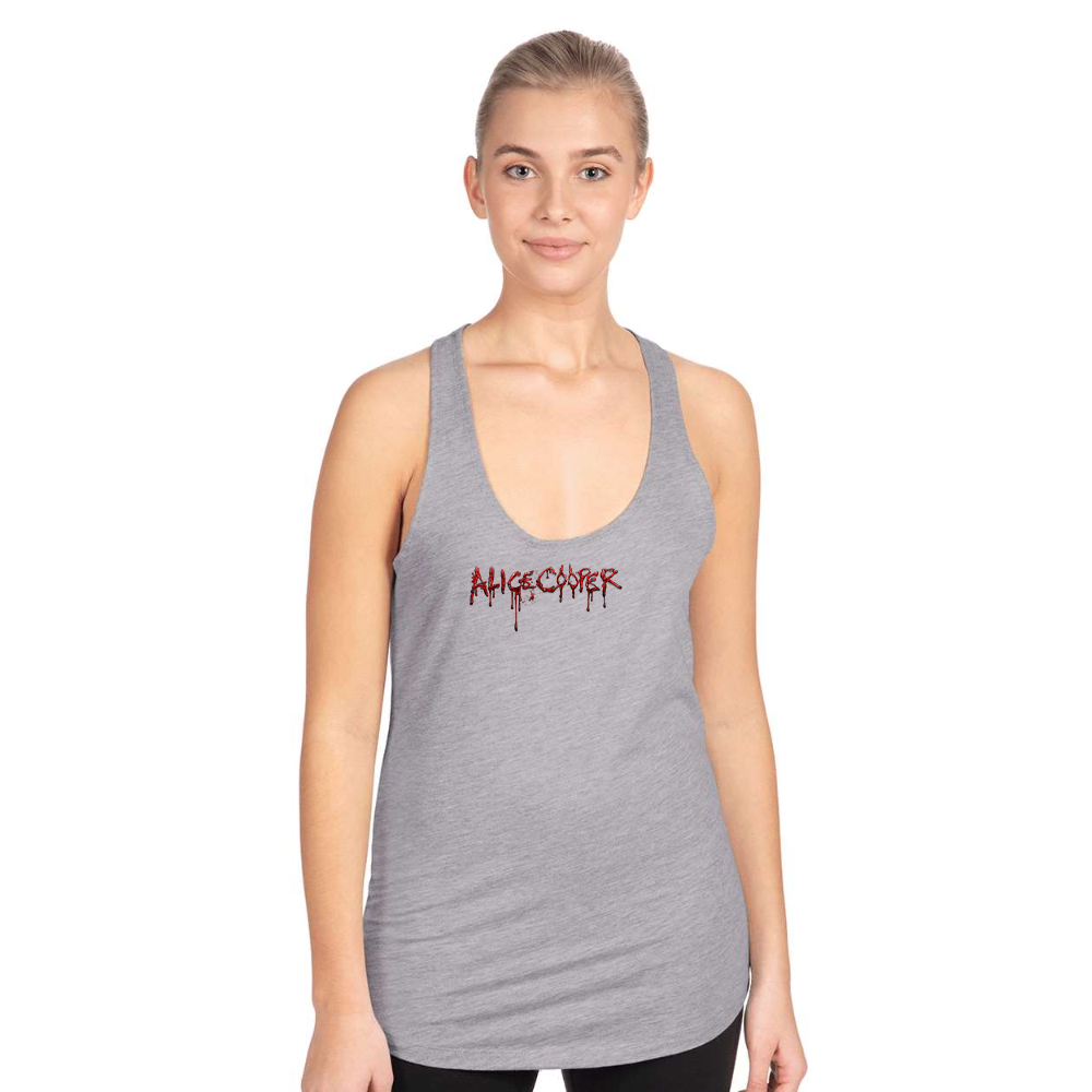Women's Alice Cooper Logo Next Level Ideal Racerback Tank