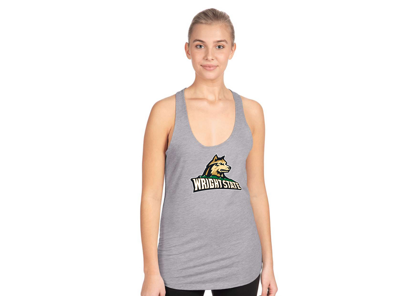 Women's Wright State Raiders Next Level Ideal Racerback Tank