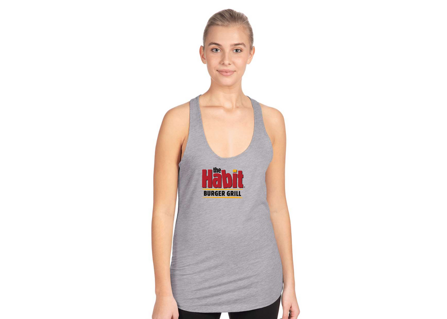 Women's The Habit Burger Grill Next Level Ideal Racerback Tank