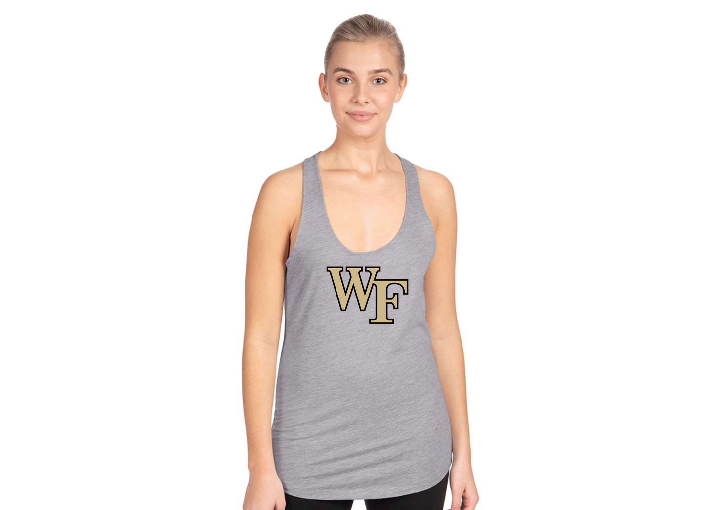 Women's Wake Forest Demon Deacons Next Level Ideal Racerback Tank