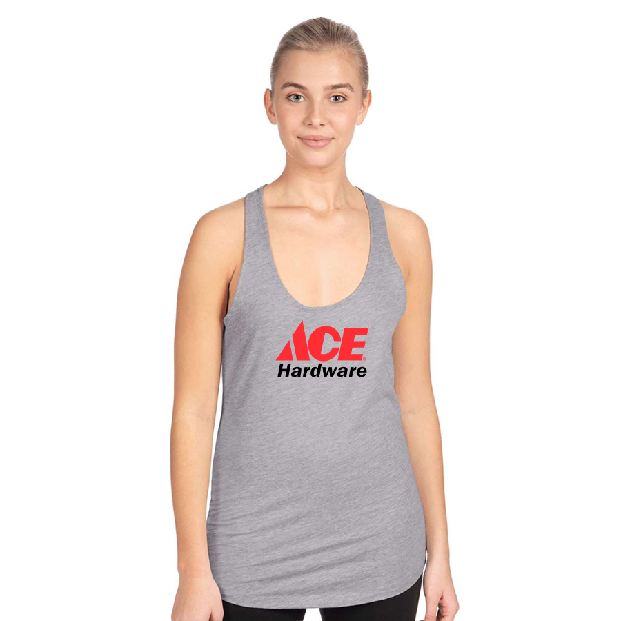 Women's ACE Hardware Logo Next Level Ideal Racerback Tank