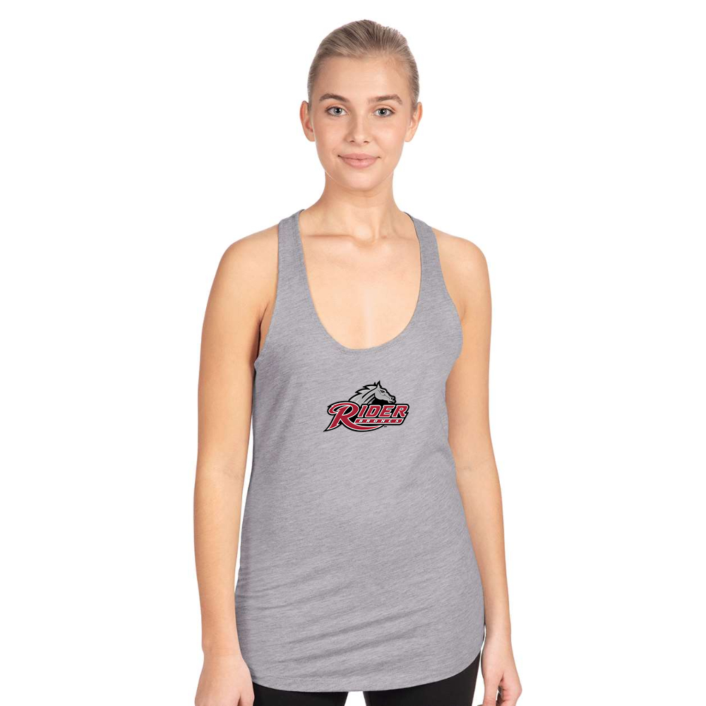 Women's Rider Broncs Logo Next Level Ideal Racerback Tank