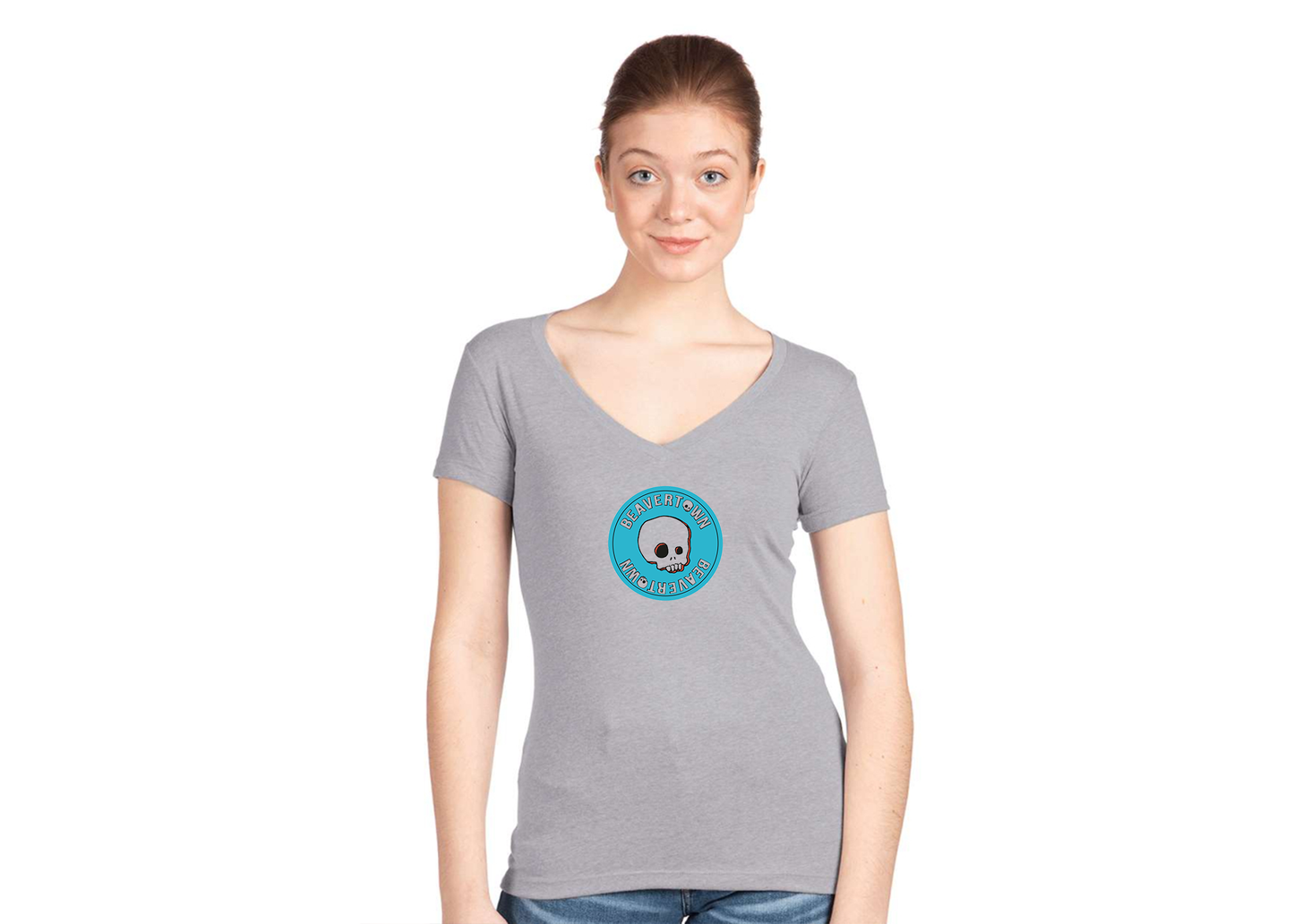 Women's Beavertown Brewery Next Level V-Neck T-Shirt
