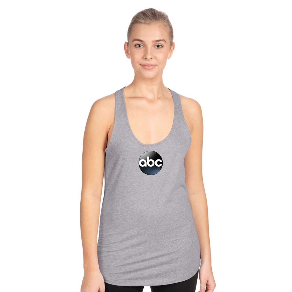 Women's Abc Logo Next Level Ideal Racerback Tank