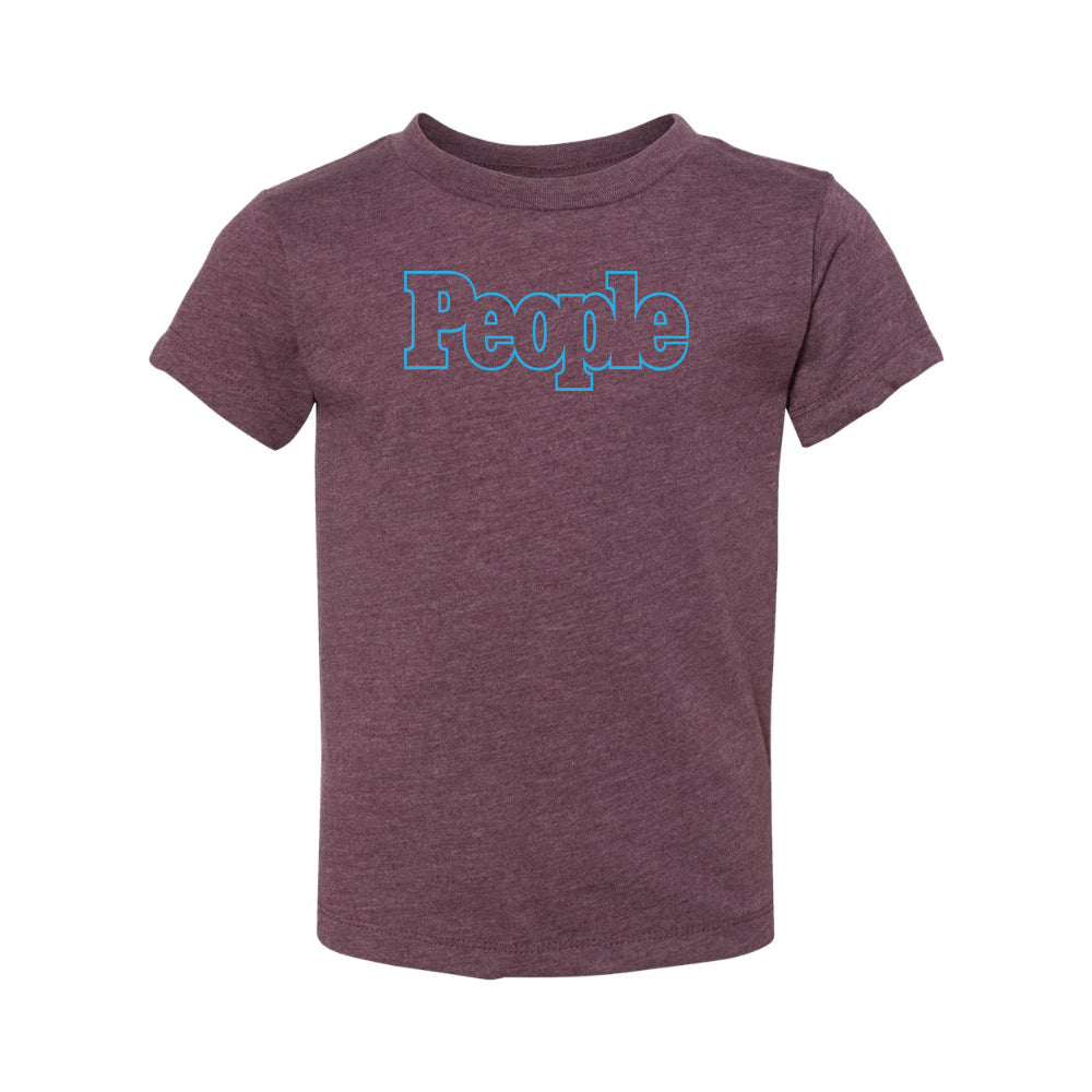 People Magazine Logo BELLA  CANVAS Toddler Jersey Tee