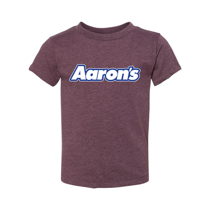 Aaron_s Logo BELLA  CANVAS Toddler Jersey Tee
