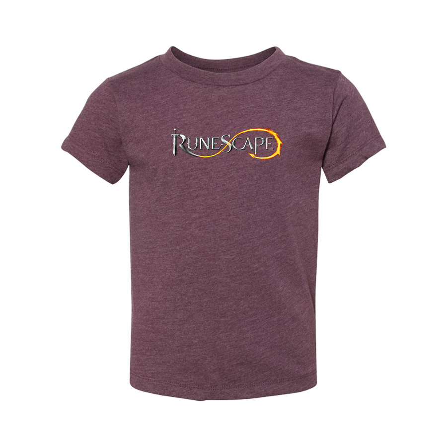 Runescape Logo BELLA  CANVAS Toddler Jersey Tee