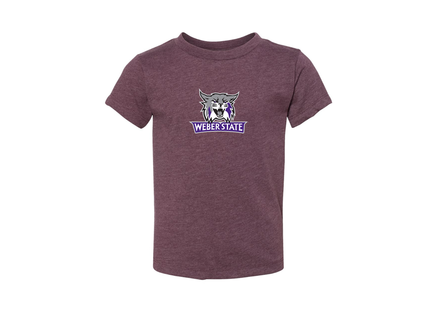 Weber State Wildcats BELLA  CANVAS Toddler Jersey Tee