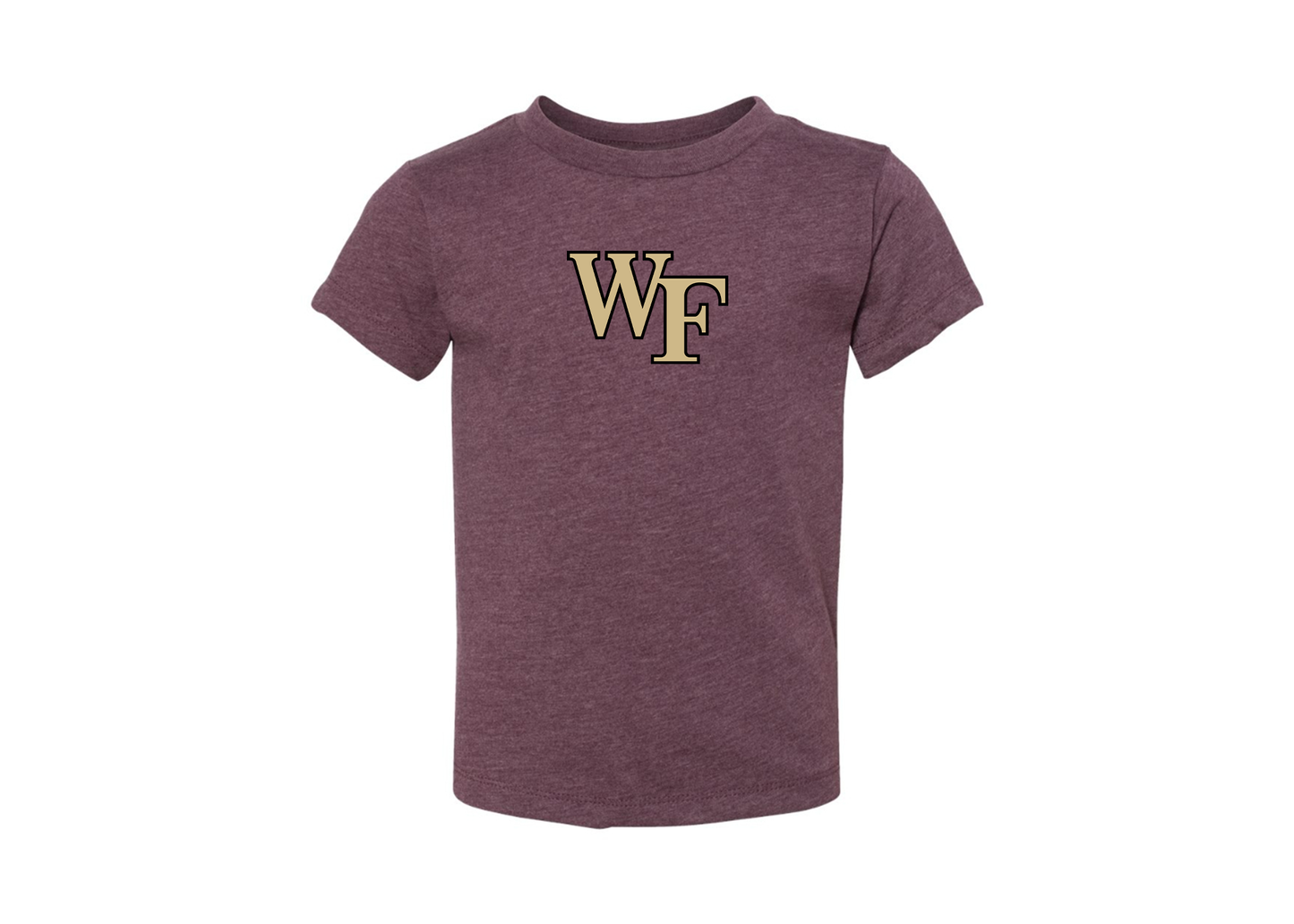 Wake Forest Demon Deacons BELLA  CANVAS Toddler Jersey Tee
