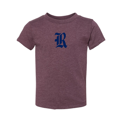 Rice Owls Logo BELLA  CANVAS Toddler Jersey Tee
