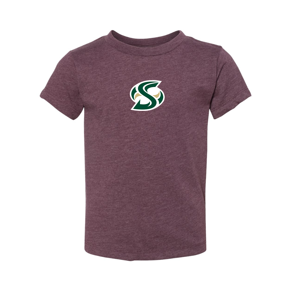 Sacramento State Hornets Logo  BELLA  CANVAS Toddler Jersey Tee
