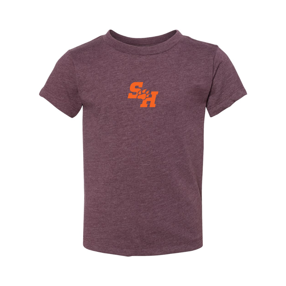 Sam Houston State Bearkats Logo BELLA  CANVAS Toddler Jersey Tee