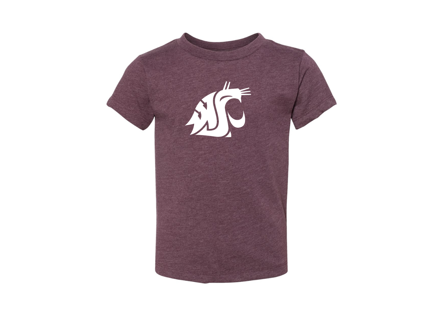 Washington State Cougars BELLA  CANVAS Toddler Jersey Tee