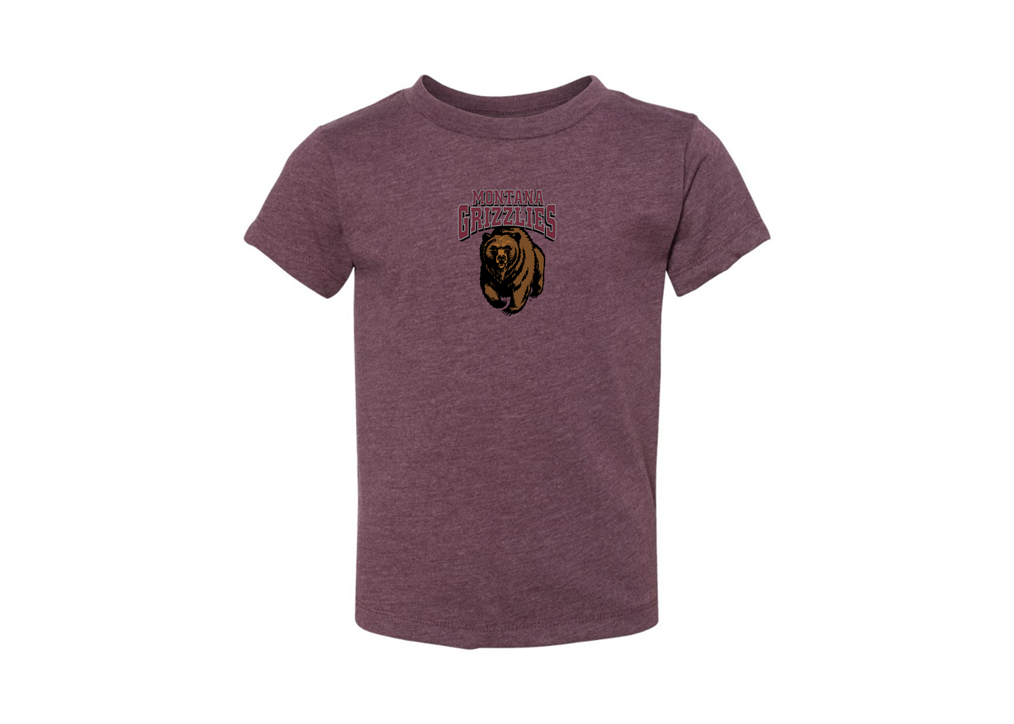 Montana Grizzliesl BELLA  CANVAS Toddler Jersey Tee