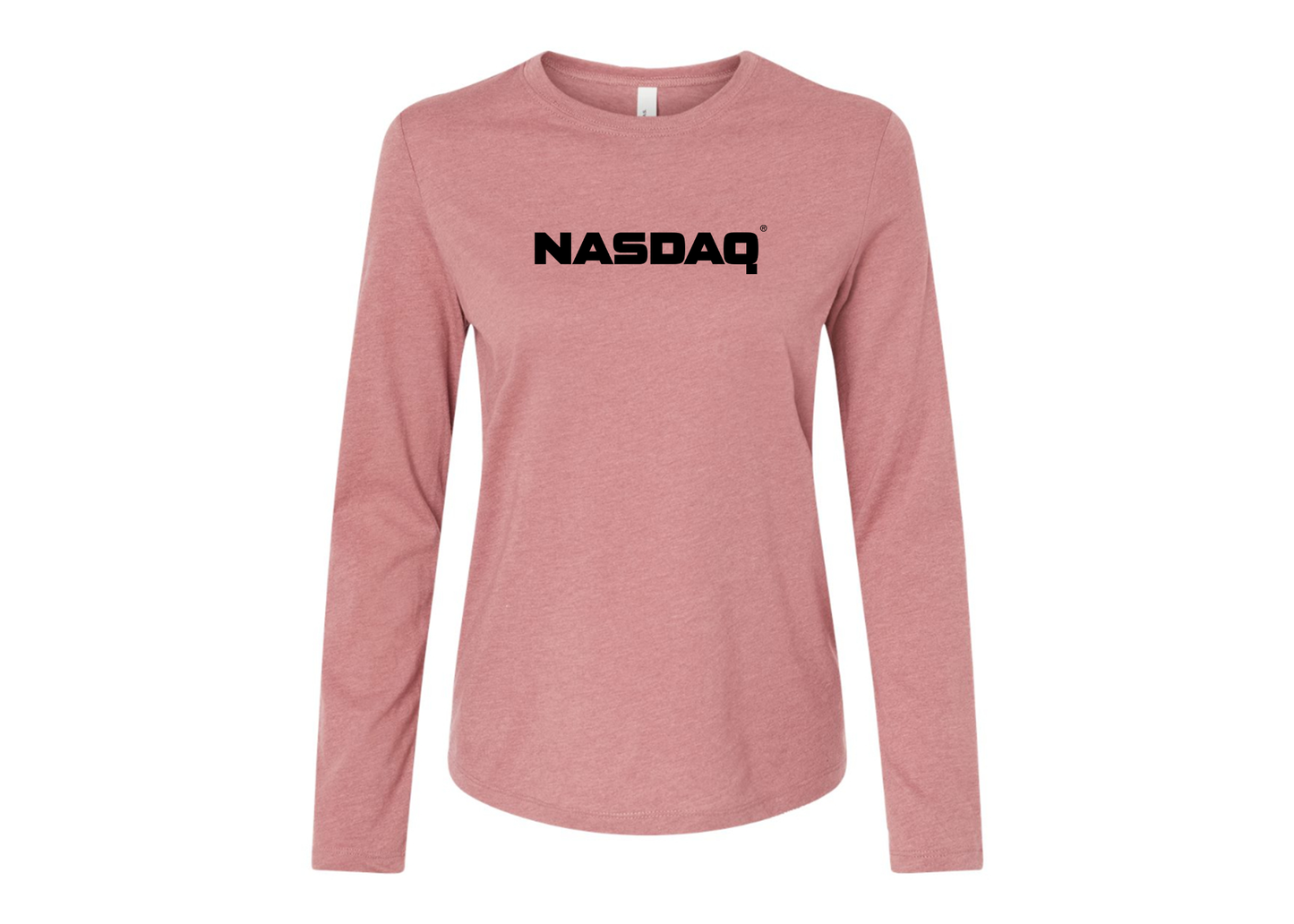 BELLA CANVAS Women’s Nasdaq Logo Jersey Long Sleeve Tee