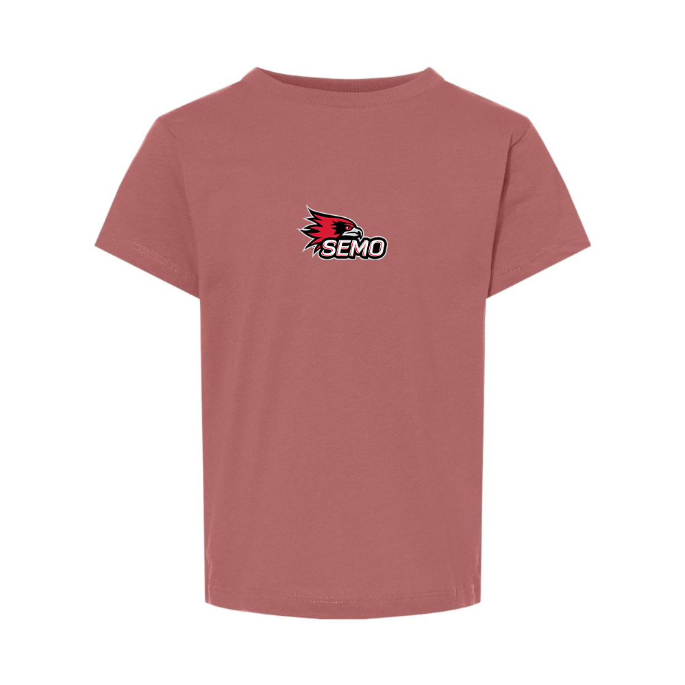 SEMO Redhawks Logo BELLA  CANVAS Toddler Jersey Tee