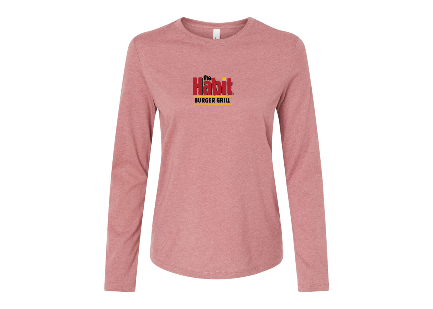 BELLA CANVAS Women’s The Habit Burger Grill Jersey Long Sleeve Tee