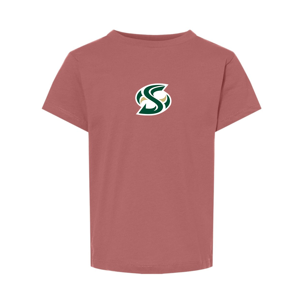 Sacramento State Hornets Logo  BELLA  CANVAS Toddler Jersey Tee