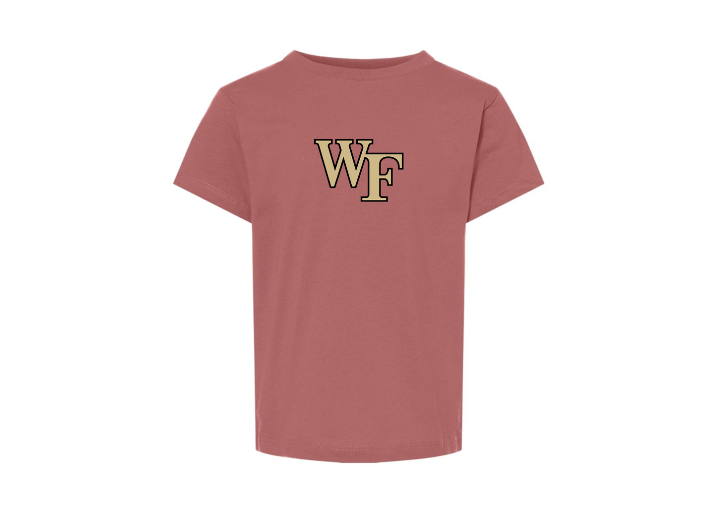 Wake Forest Demon Deacons BELLA  CANVAS Toddler Jersey Tee