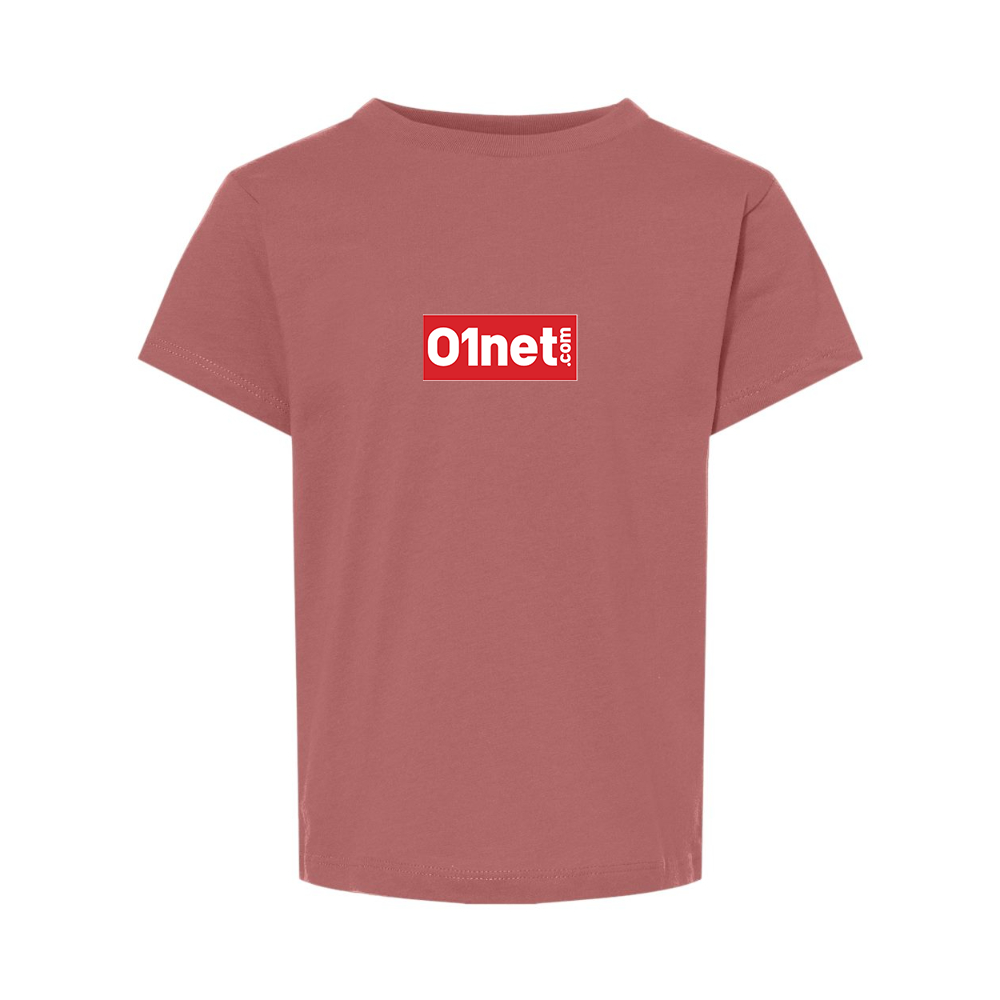 01net Logo BELLA  CANVAS Toddler Jersey Tee