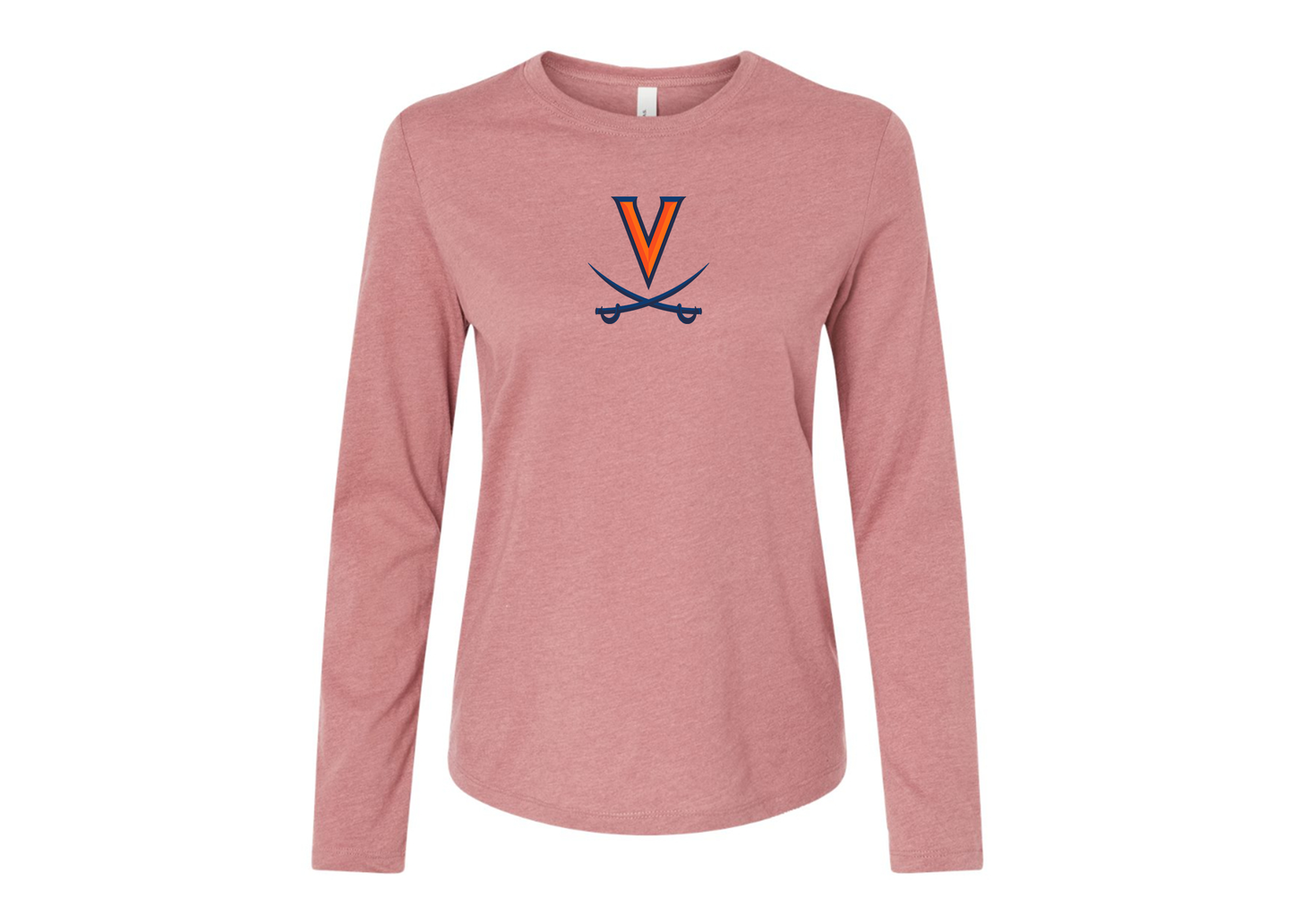 BELLA CANVAS Women’s Virginia Cavaliers Jersey Long Sleeve Tee