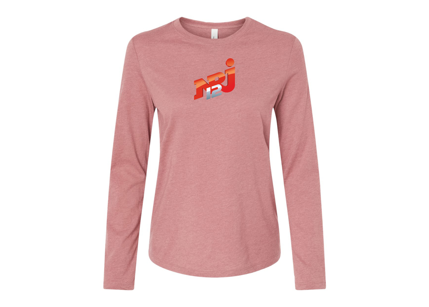 BELLA CANVAS Women’s NRJ 12 Logo Jersey Long Sleeve Tee