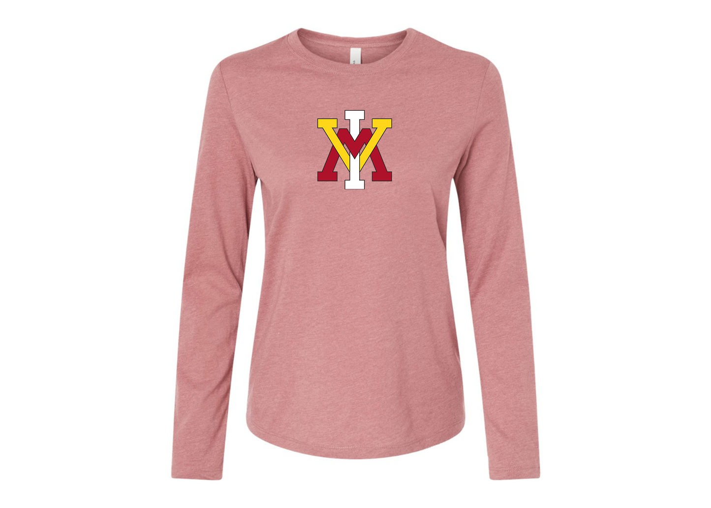 BELLA CANVAS Women’s VMI Keydets Jersey Long Sleeve Tee