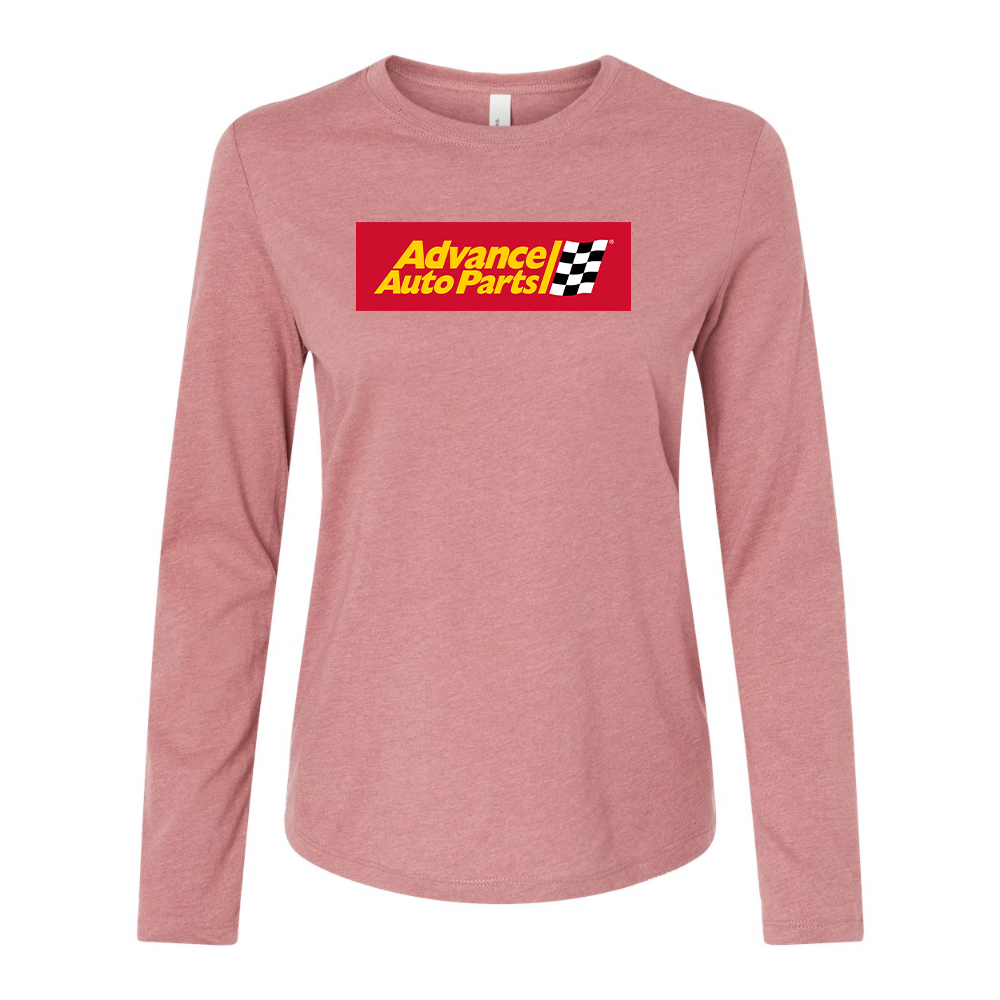 BELLA CANVAS Women’s Advance Auto Parts Logo Jersey Long Sleeve Tee