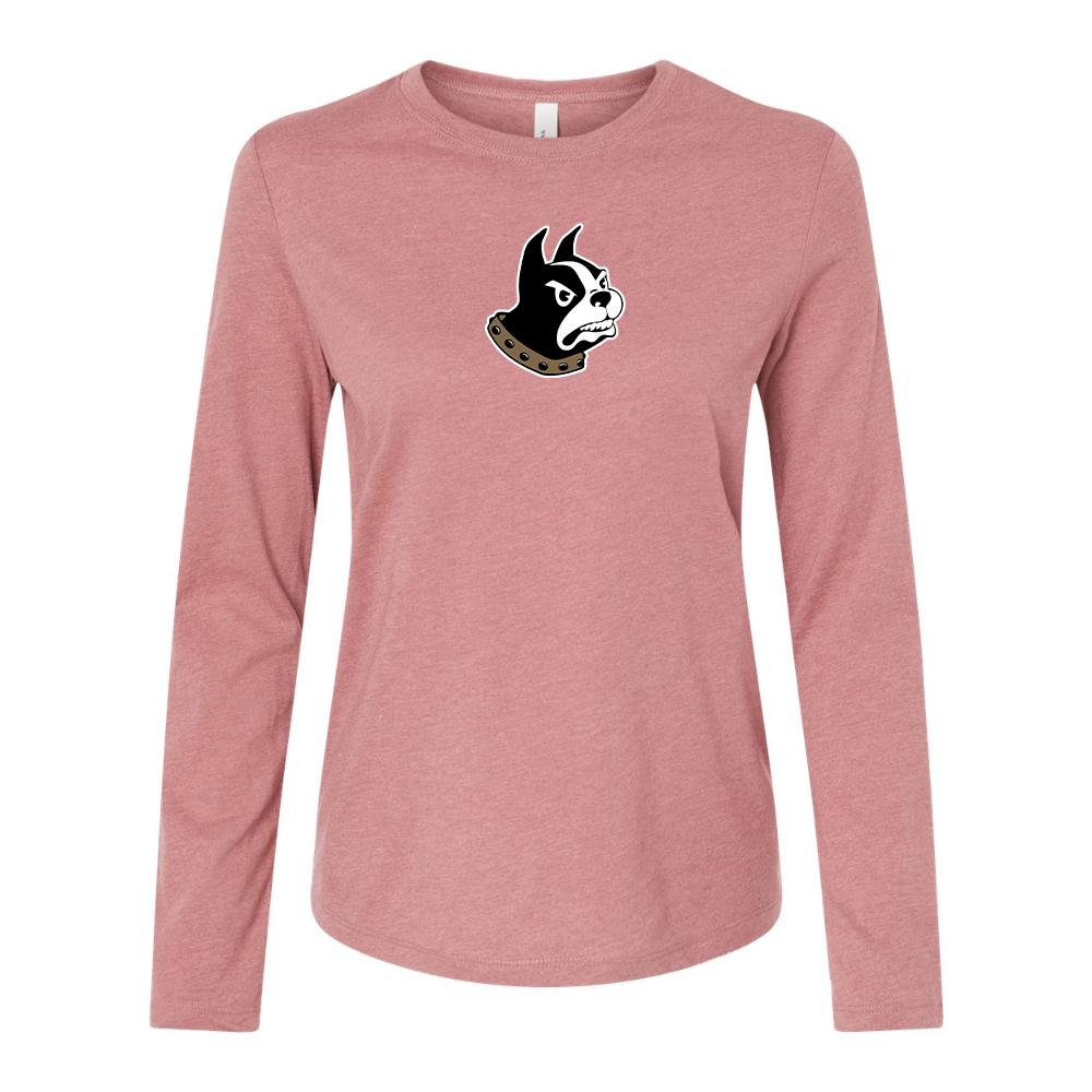 BELLA CANVAS Women’s Wofford Terriers Jersey Long Sleeve Tee