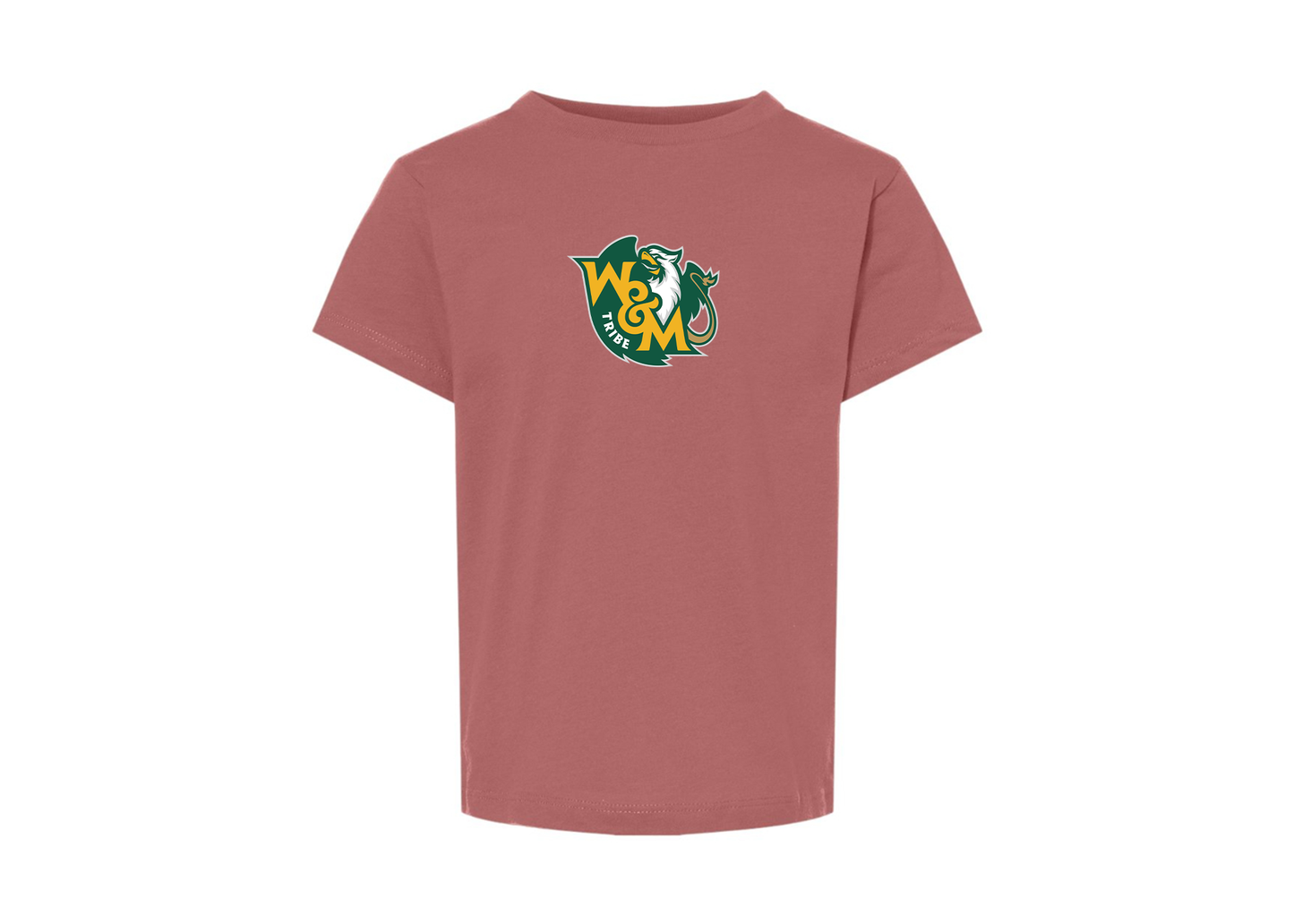 William and Mary Tribe BELLA  CANVAS Toddler Jersey Tee