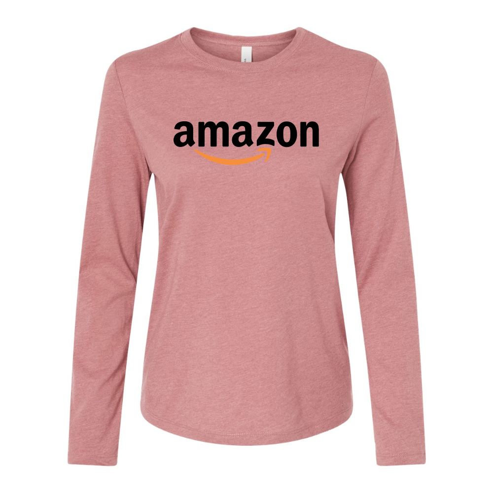 BELLA CANVAS Women’s Amazon Logo Jersey Long Sleeve Tee