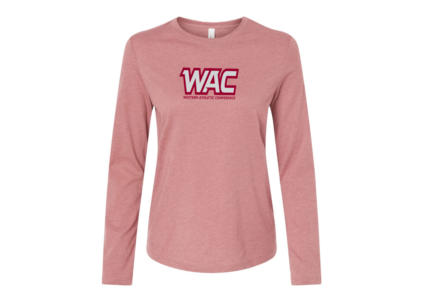 BELLA CANVAS Women’s Western Athletic Conference Jersey Long Sleeve Tee