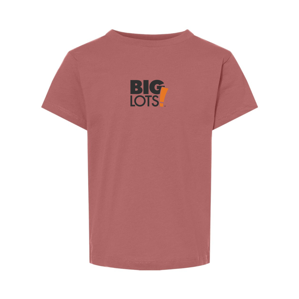 Big Lots Logo BELLA  CANVAS Toddler Jersey Tee