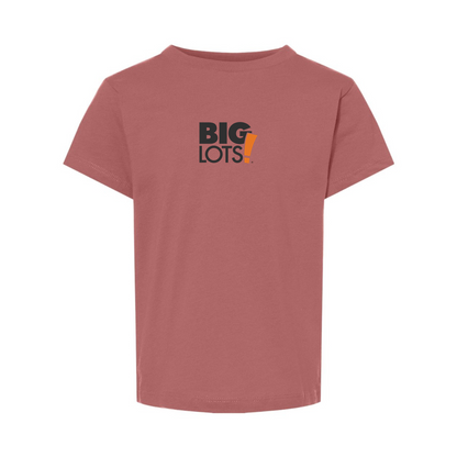 Big Lots Logo BELLA  CANVAS Toddler Jersey Tee