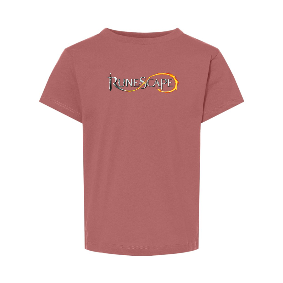 Runescape Logo BELLA  CANVAS Toddler Jersey Tee