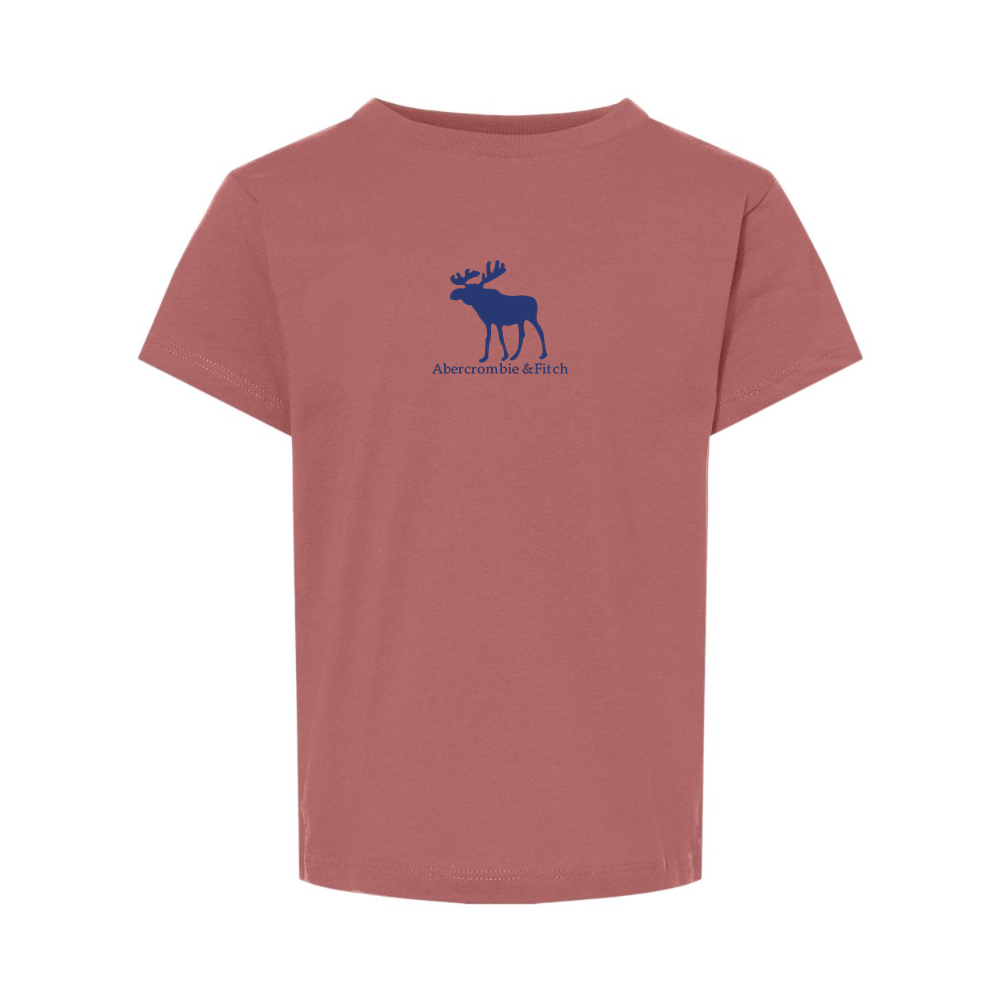 Abercrombie & Fitch Moose Logo BELLA  CANVAS Toddler Jersey Tee