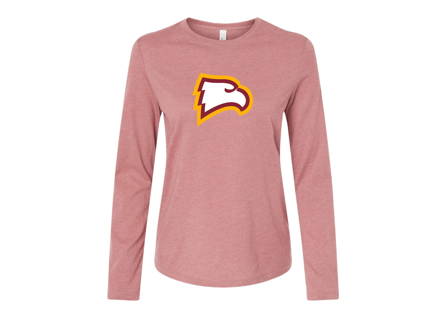 BELLA CANVAS Women’s Winthrop Eagles Jersey Long Sleeve Tee