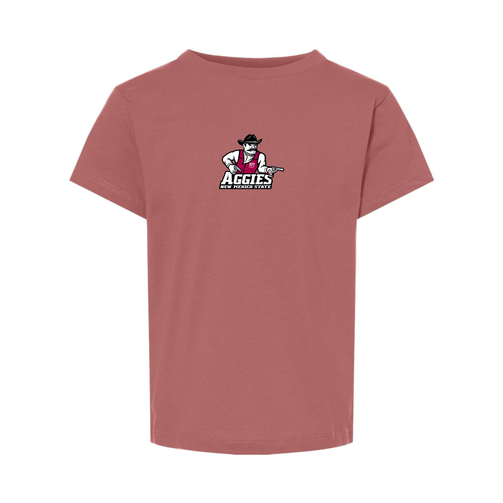 Aggies New Mexico State Logo BELLA  CANVAS Toddler Jersey Tee
