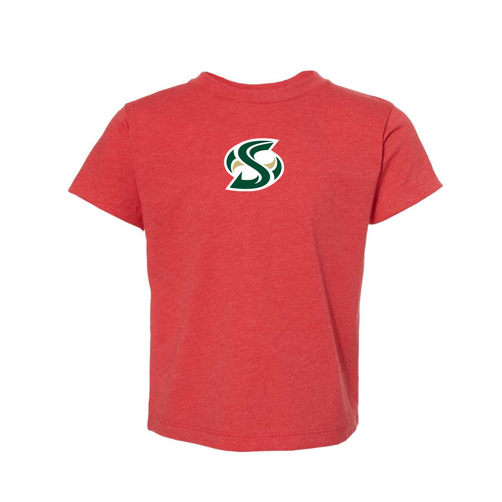 Sacramento State Hornets Logo  BELLA  CANVAS Toddler Jersey Tee