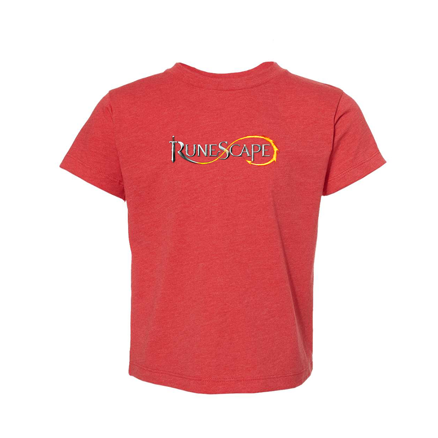 Runescape Logo BELLA  CANVAS Toddler Jersey Tee