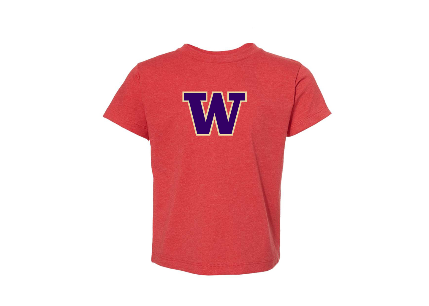 Washington Huskies BELLA  CANVAS Toddler Jersey Tee