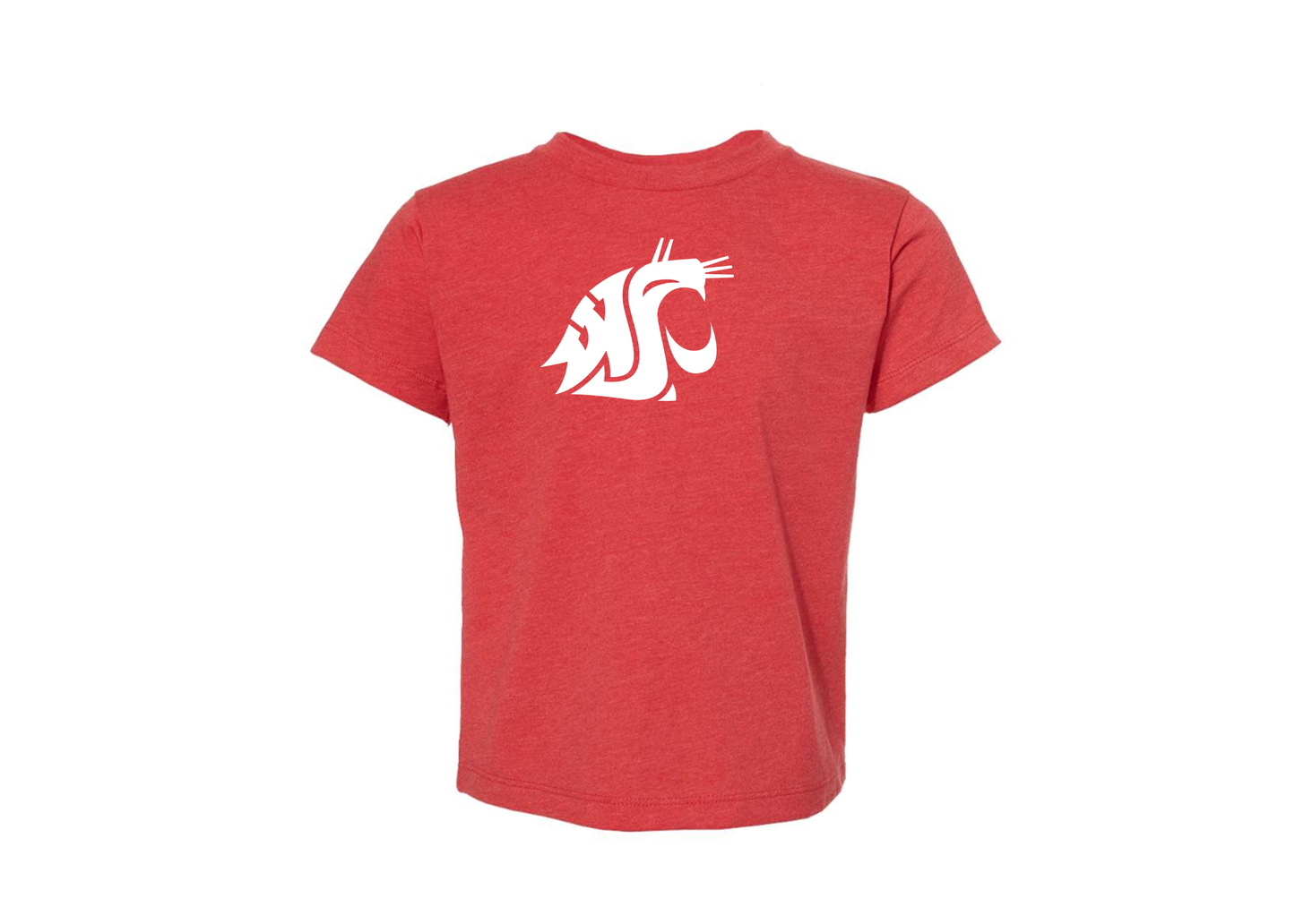 Washington State Cougars BELLA  CANVAS Toddler Jersey Tee