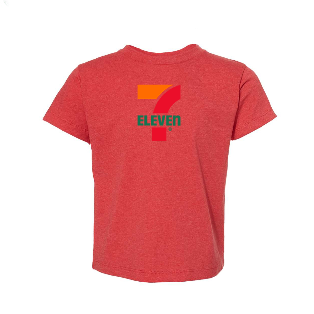 7 Eleven Logo BELLA  CANVAS Toddler Jersey Tee