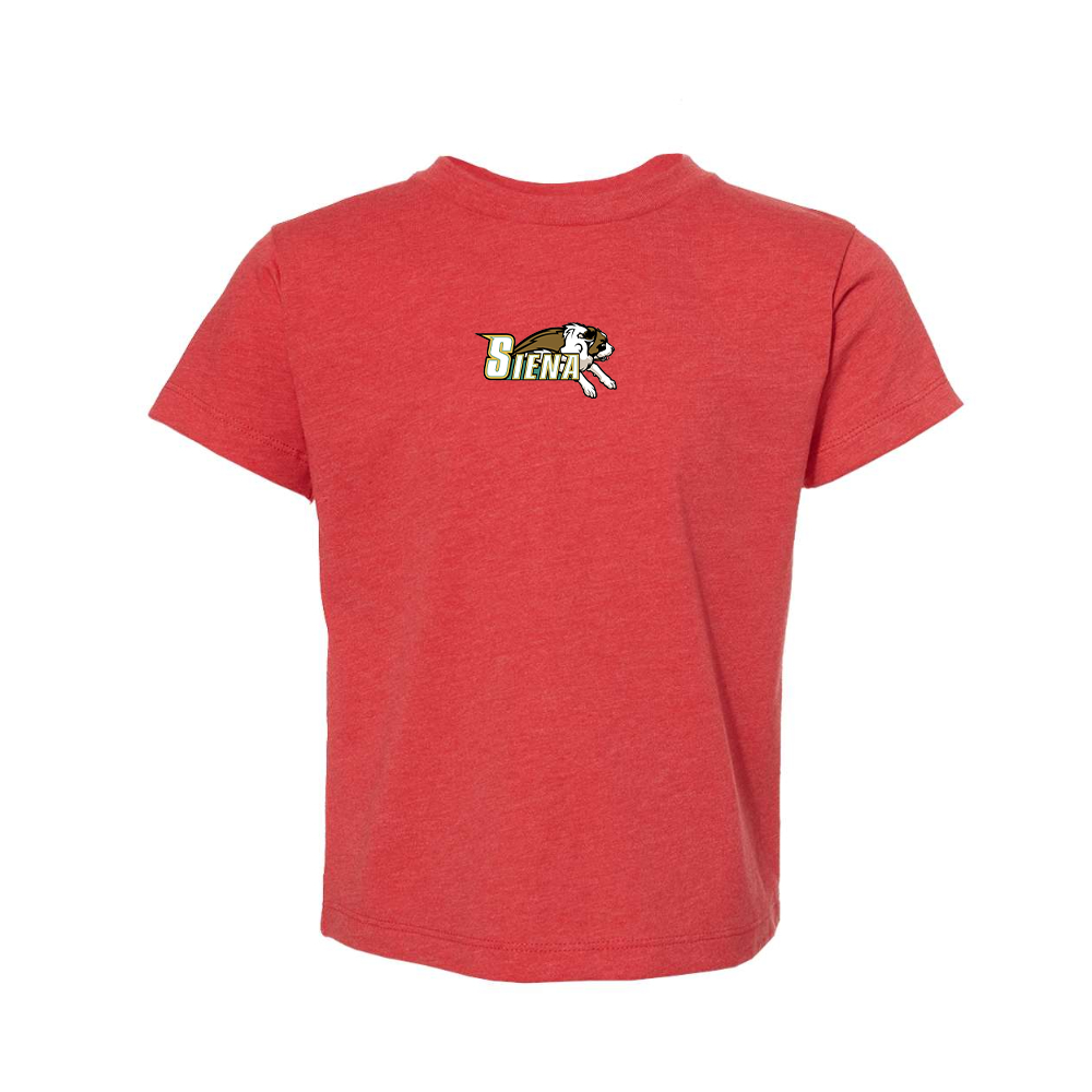 Siena Saints Logo BELLA  CANVAS Toddler Jersey Tee