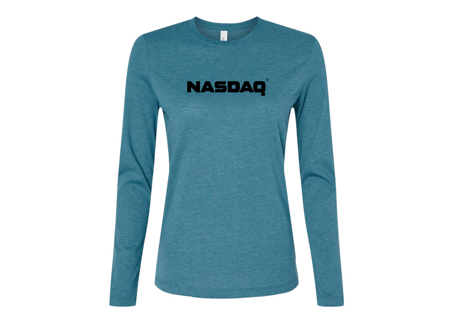 BELLA CANVAS Women’s Nasdaq Logo Jersey Long Sleeve Tee