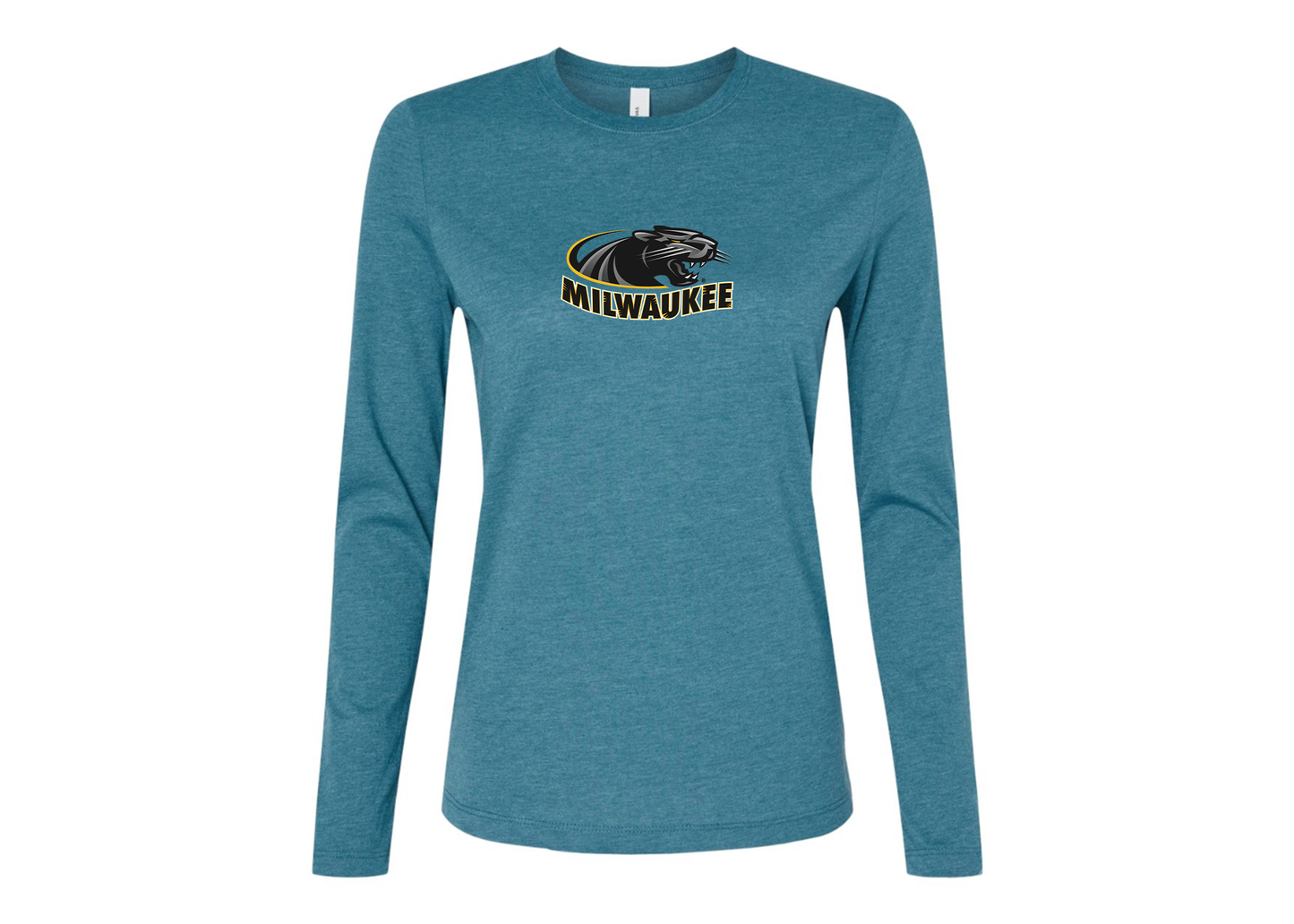 BELLA CANVAS Women’s Wisconsin Milwaukee Panthers Jersey Long Sleeve Tee