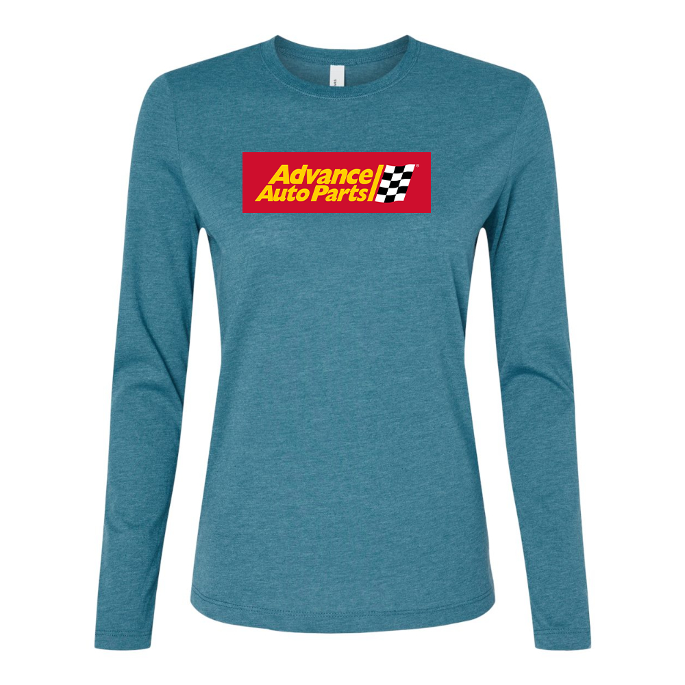 BELLA CANVAS Women’s Advance Auto Parts Logo Jersey Long Sleeve Tee