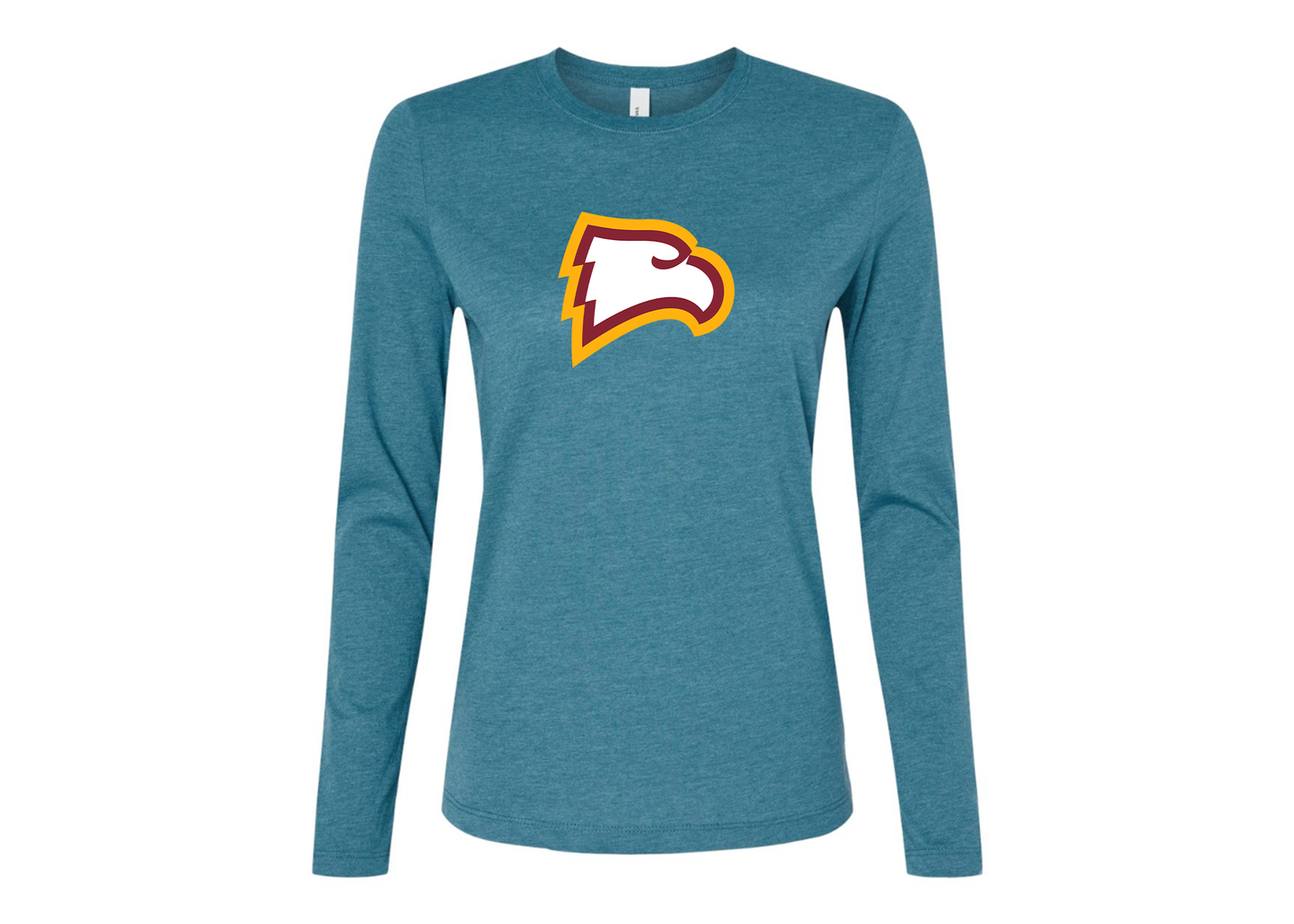 BELLA CANVAS Women’s Winthrop Eagles Jersey Long Sleeve Tee